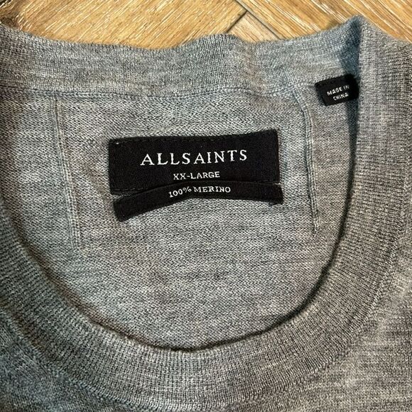 All Saints Merino Wool Sweater - Picture 2 of 4